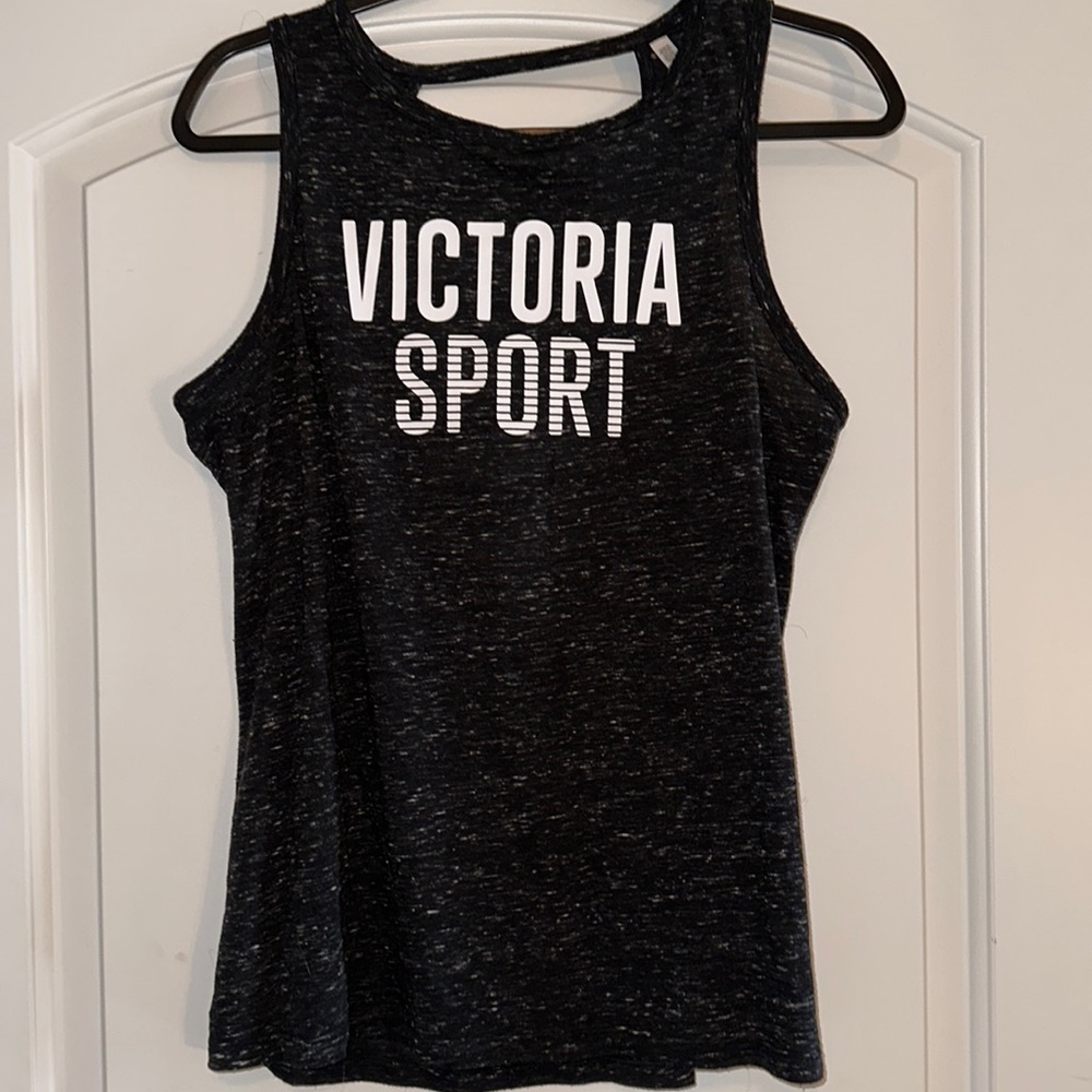 Black VS workout tank